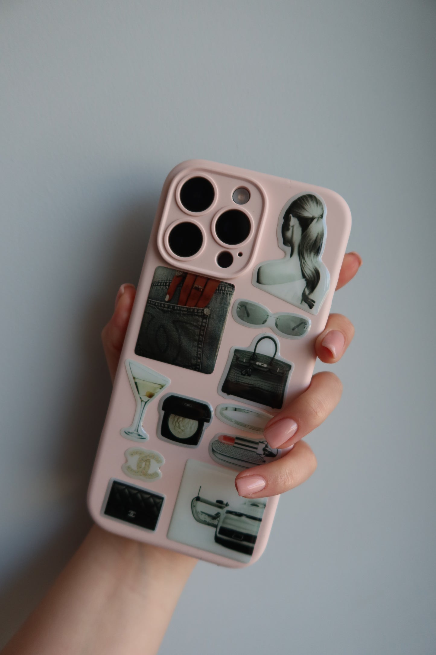 Silver Muse 3D Sticker Set