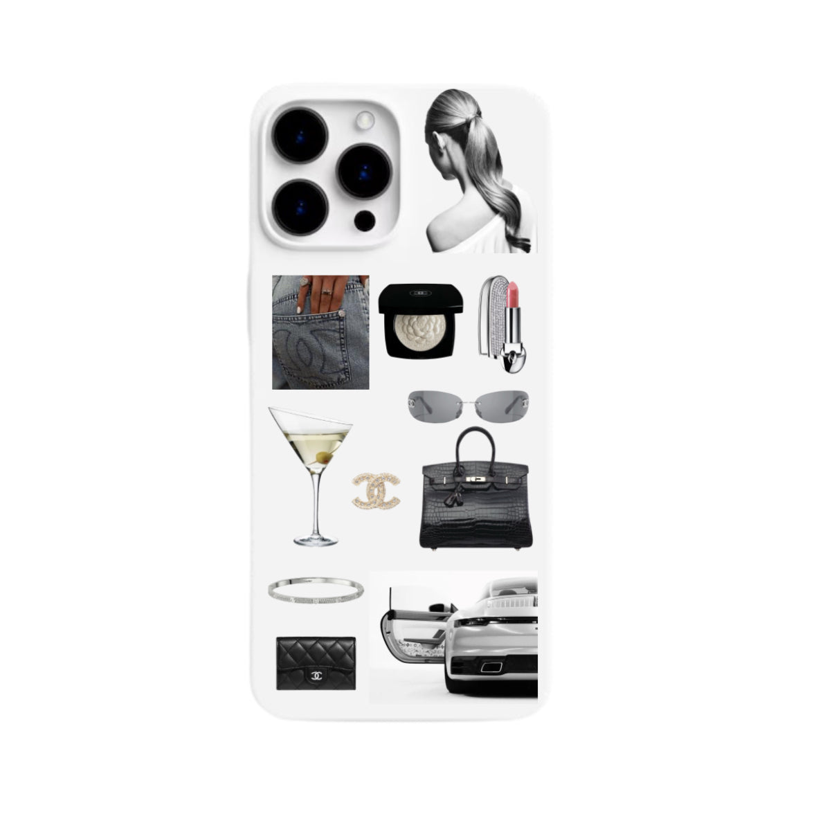 Silver Muse 3D Sticker Set