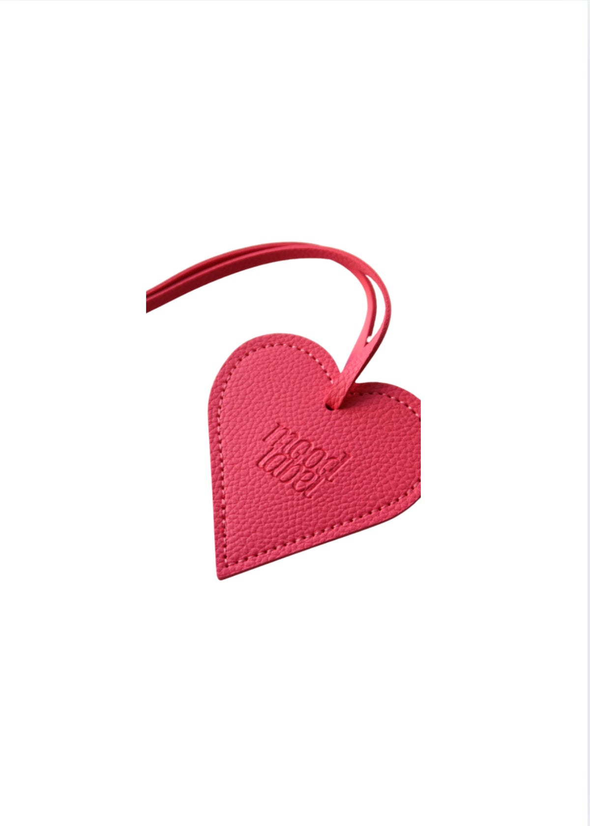 Strawberry Leather Bag Charm 🍓