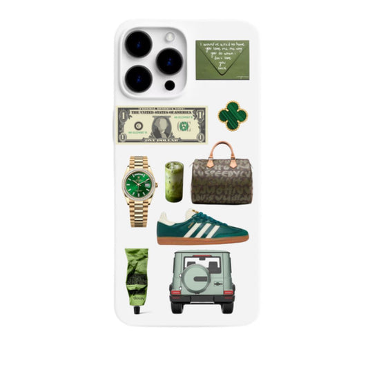 Lucky-Green 3D Sticker Set 🧚
