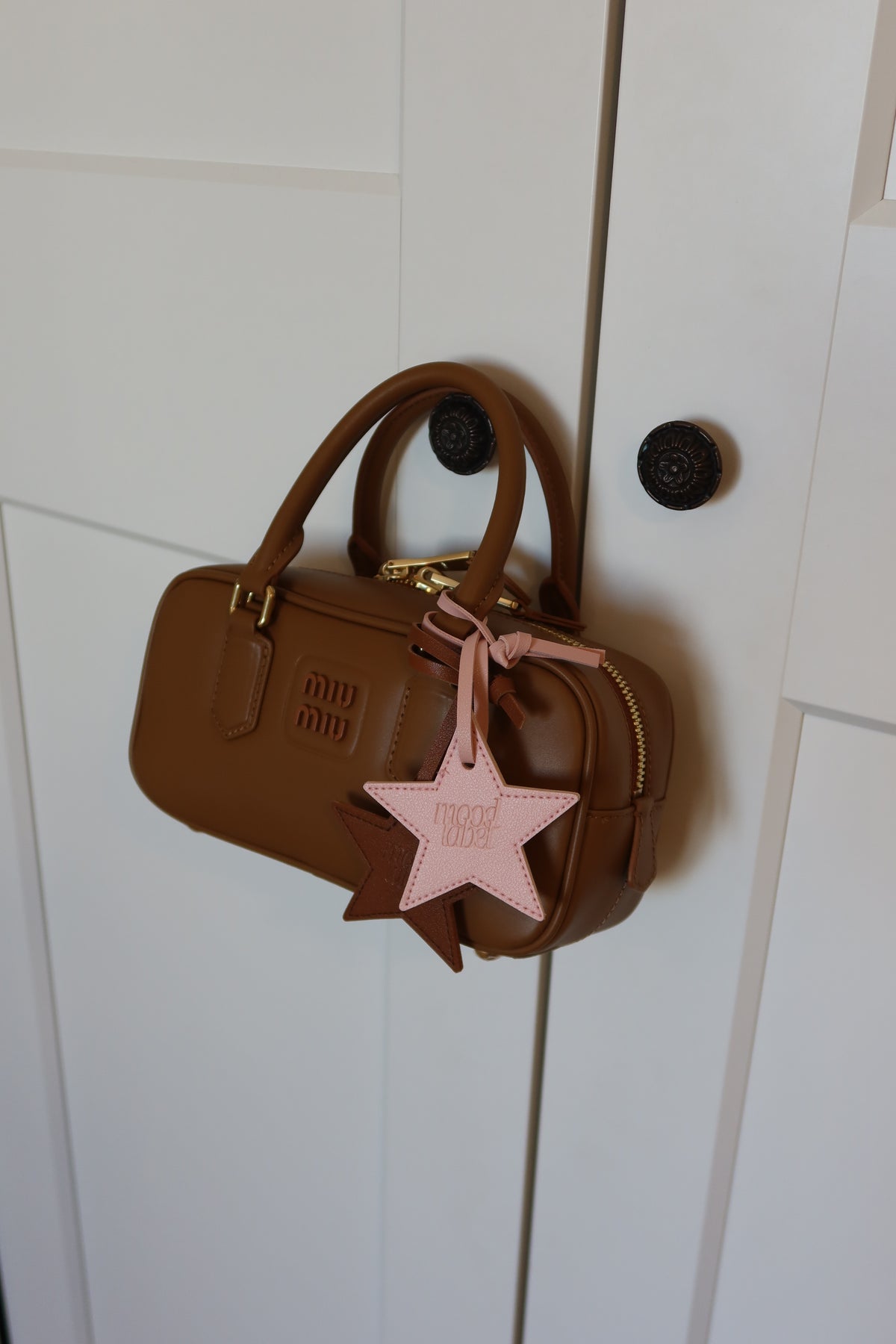Strawberry Leather Bag Charm 🍓