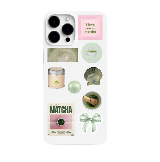 Matcha Lover 3D Sticker Set 🍵